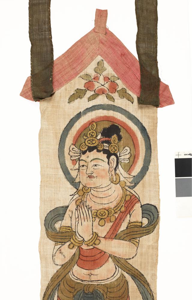 图片[5]-banner; painting; 幡(Chinese); 繪畫(Chinese) BM-1919-0101-0.156-China Archive